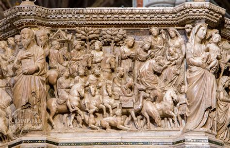 A Masterpiece To See In The Siena Cathedral The Adoration Of Magi