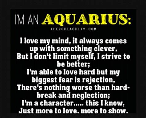 Aquarius Biggest Fears Aquarius Scorpio Traits