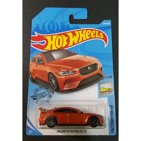 Hot Wheels Jaguar Xe Sv Project Scale Shopee Malaysia