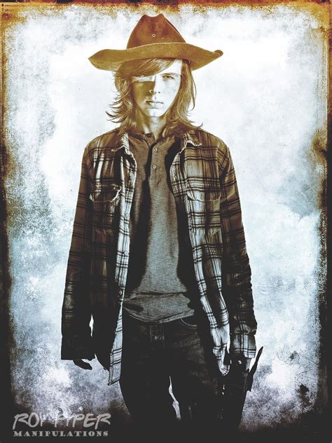 Twd Carl Grimes Hdr Grunge Edit By Nerdboy69 On Deviantart Carl