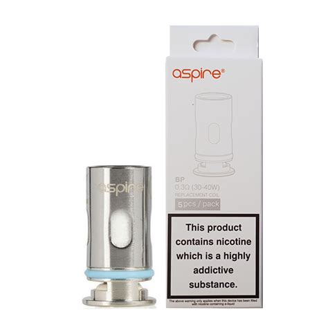 Aspire Bp Replacement Coils 5 Pack Free Next Day Delivery