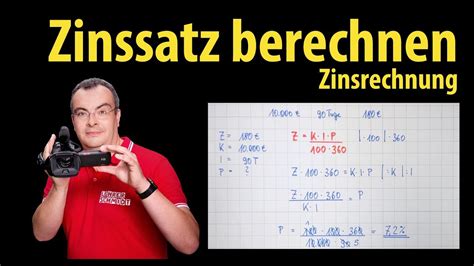 Zinssatz Berechnen Kip Formel Formel F R Zinsmonate Lehrerschmidt