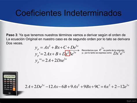 Coeficientes Indeterminados Ppt