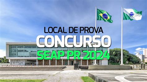 Mil Inscritos Concurso Seap Pr Divulga Locais De Prova