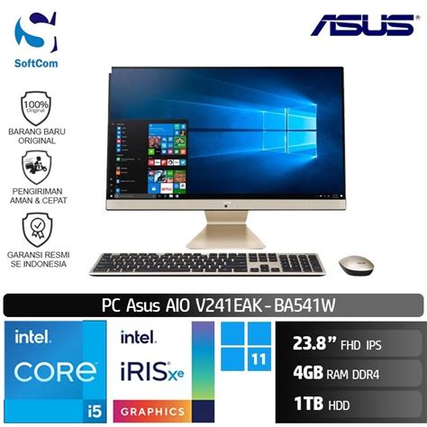 Jual Pc Asus Aio V Eak Ba W Core I G Gb Tb Fhd W