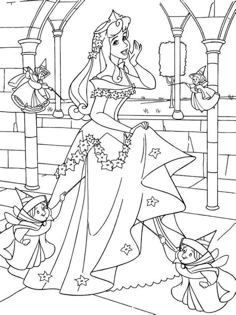 Coloring Princess Games Coloring Page