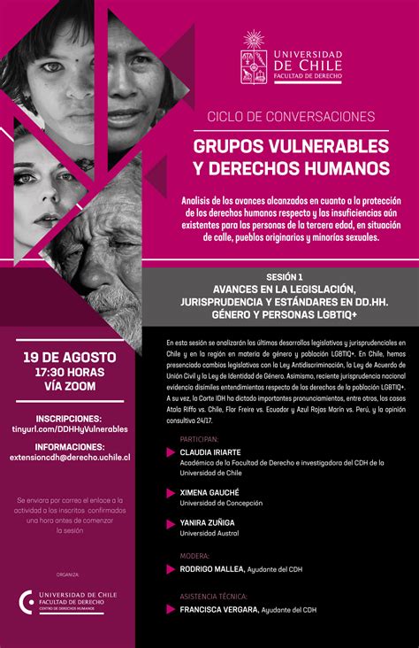 Ciclo De Conversaciones Grupos Vulnerables Y Derechos Humanos Sesión