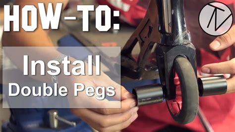 How To Install Double Pegs │ The Vault Pro Scooters Youtube