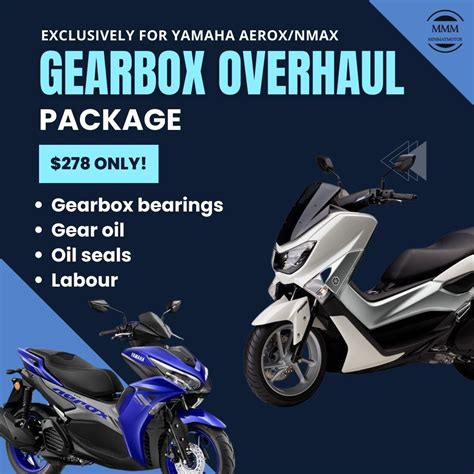 Yamaha Aerox Nmax Major Repair Package Motorcycles Motorcycle