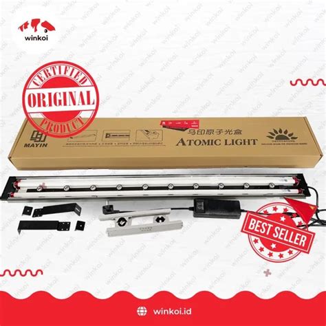 Mayin Atomic Tanning Lamp K T Led Lampu Aquarium Ikan Arwana Ori