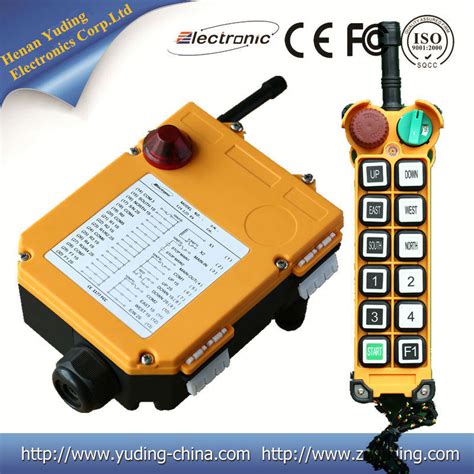 F D Model Radio Remote Control For Crane Hoist China Wireless