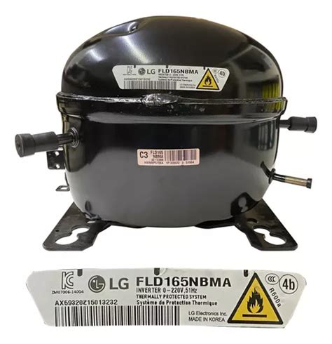 Compresor Lg Inverter R Tca Fld Nbma Original Meses Sin