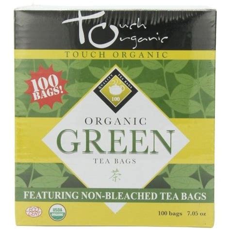 Touch Organic Green Tea Cube Count Ounce Boxes Pack Of