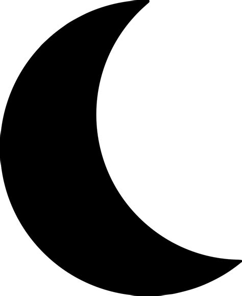 Svg Mond Halbmond Nacht Satellit Kostenloses Svg Bild Symbol