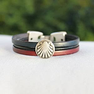 Camino De Santiago Bracelet Unisex Bracelet Cuff Bracelet Etsy