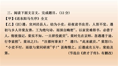 2023年中考语文复习古诗文阅读专题合练课件（198张ppt） 21世纪教育网