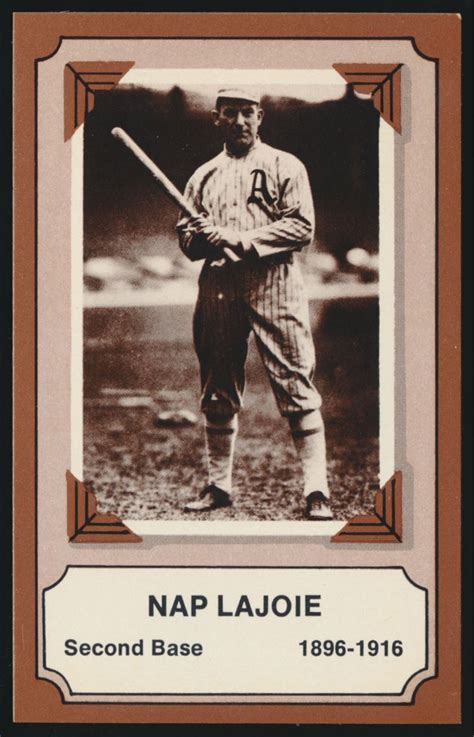 Fleer Pioneers Of Baseball Nap Lajoie Philadelphia