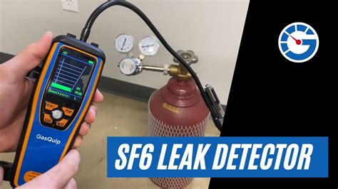 How To Use An Sf Leak Detector Youtube