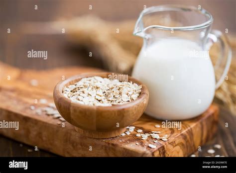 Leche De Avena Vegan Alternativa Para Diario De Leche Leche Vegetal