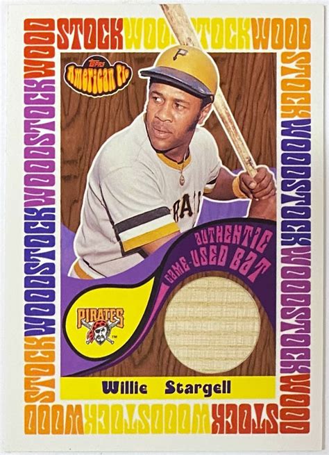 Willie Stargell Topps American Pie Pittsburgh Pirates Baseball