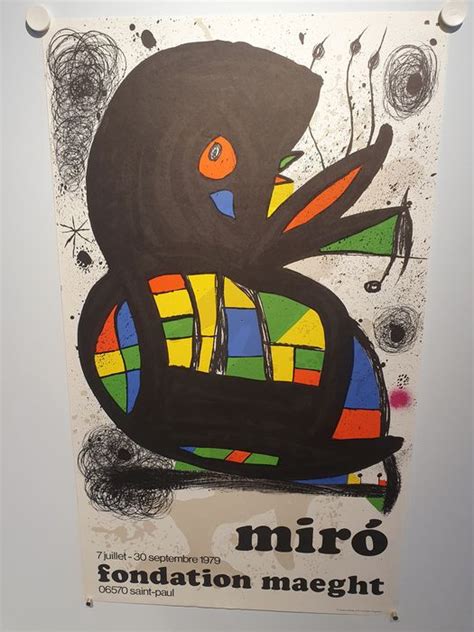 Joan Miró after Fondation Maeght Saint Paul 1979 Catawiki