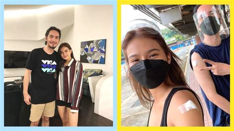 Maris Racal And Rico Blanco Get Vaccinated For COVID 19