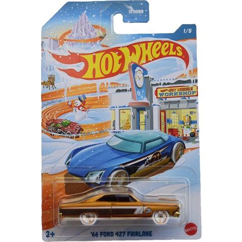 ホットウィール マテル ミニカー W3099 Hot Wheels 66 Ford 427 Fairlane pd 01612748