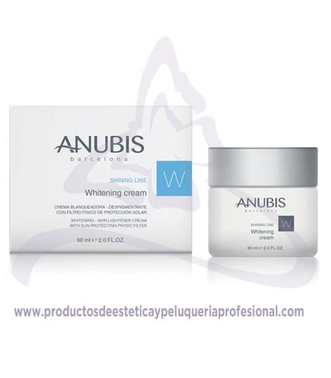 W SHINING LINE WHITENING CREAM 60ml De Anubis Cosmetics