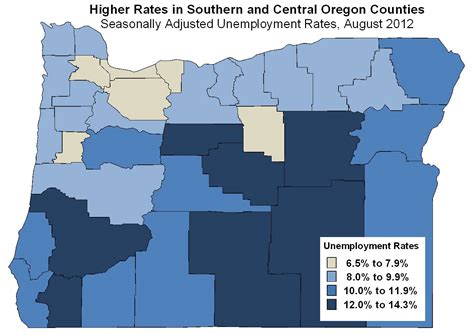 Oregon Workforce And Economic Information August Un Employment In