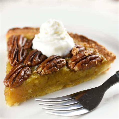 Keto Sugar Free Pecan Pie - Oh So Foodie