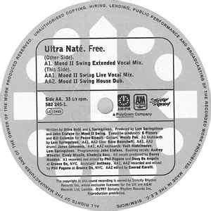 Free ultra naté - free (the mood ii swing mixes) by Naté Ultra, 12inch ...