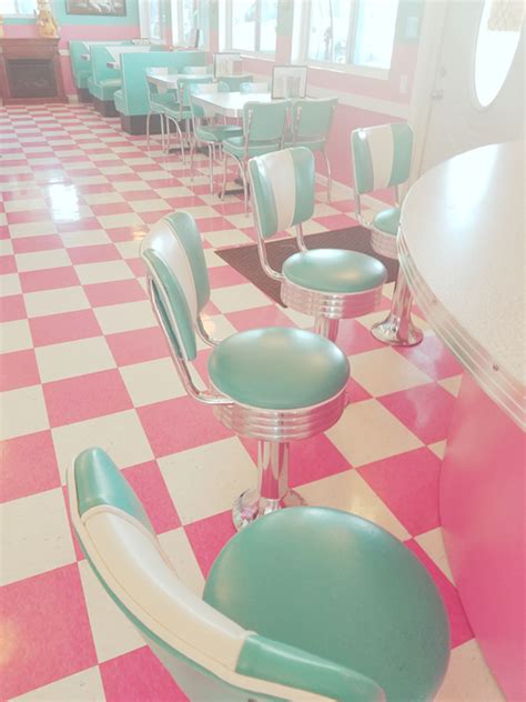 Vintage Diner Diner Aesthetic Aesthetic Vintage Pastel Aesthetic 50s