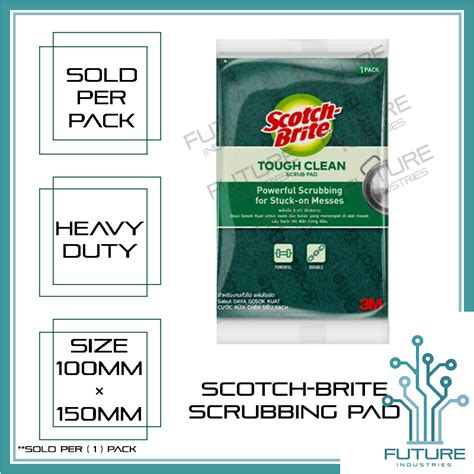 Scotch Brite Heavy Duty Scrubbing Pad Scouring Pad Scrub Pad Regular