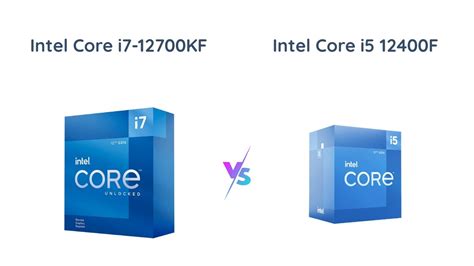 Intel Core I7 12700kf Vs I5 12400f Which Is Better Youtube