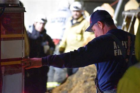 Worker Rescued From Trench Collapse After 8 Hours As Temperatures Plummeted