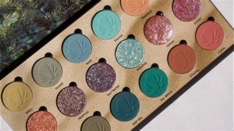 Simply Posh Cosmetics Coastal Palette Youtube