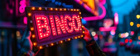 Euphoric Moment Captured As Hands Hold Up A Bingo Sign Embodying The