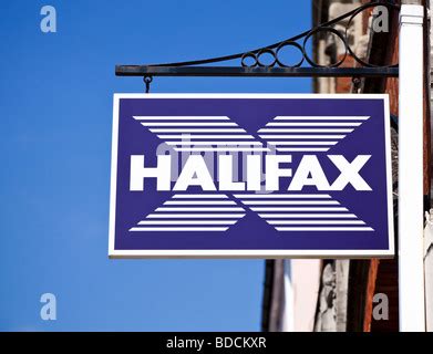 Halifax bank sign logo Stock Photo - Alamy