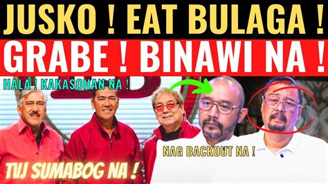 GRABE DALAWANG EAT BULAGA ANG LILITAW SA PILIPINAS TVJ AT JALOSJOS