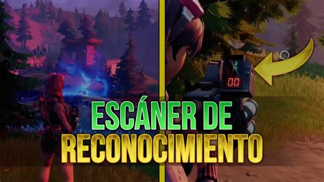 Fortnite Utiliza Un Escáner De Reconocimiento Desafíos De Capitulo 2 Temporada 7 Youtube