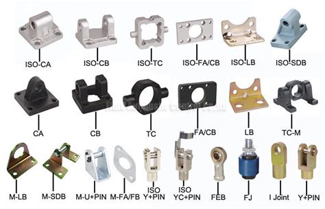 Pneumatic Air Cylinder Accessoriesair Cylinder Mounting Bracket Auxiliary