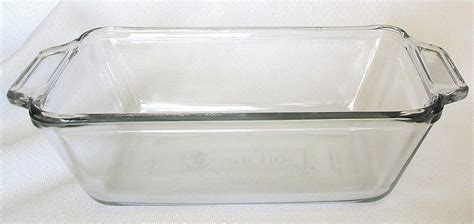 Anchor Hocking Heavy Clear Glass 1 5 Qt Loaf Pan 9 X 5 X 3 Home And Kitchen