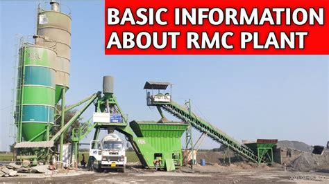 Basic Introduction Of Ready Mix Concrete Plant Rmc Plant Concrete