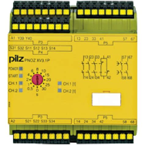 PNOZ XV3 1P C 30 24VDC 3n O 1n C 2n O T 787520 STERCONTROL