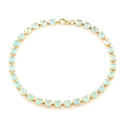 Bracciale In Oro Con Opale Paraiba Amayani Sq Gioielli Juwelo