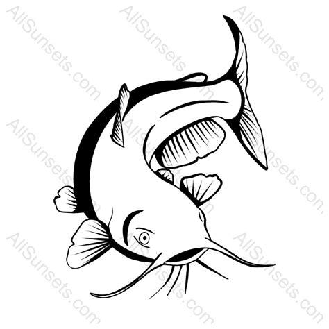 Catfish Fish Clipart Vintage Clip Art Library