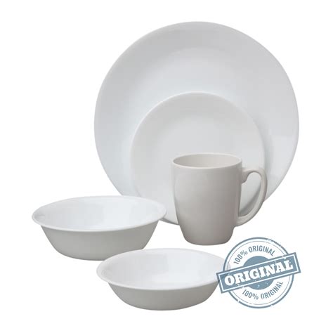 Buy Corelle Winter Frost White 30 Piece Dinnerware Set Vitrelle Glass