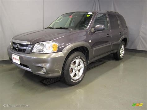 2006 Dark Titanium Metallic Mazda Tribute S 4WD 36193533 Photo 2