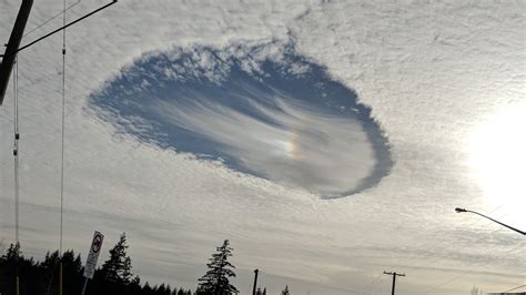 Holes Appear In Bc Skies In Fallstreak Phenomenon Ctv News