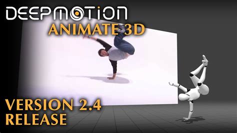 Deepmotion Animate 3d Ai Motion Capture V2 4 Release Youtube